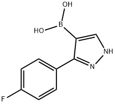 [3-(4-FLUOROPHENYL)-1H-PYRAZOL-4-YL]BORONIC ACID