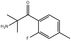 1-Propanone,  2-amino-1-(2-fluoro-4-methylphenyl)-2-methyl-