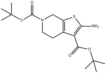 2-AMino-4,7-dihydro-5H-thieno[2,3-c]pyridine-3,6-dicarboxylic acid di-tert-butyl ester