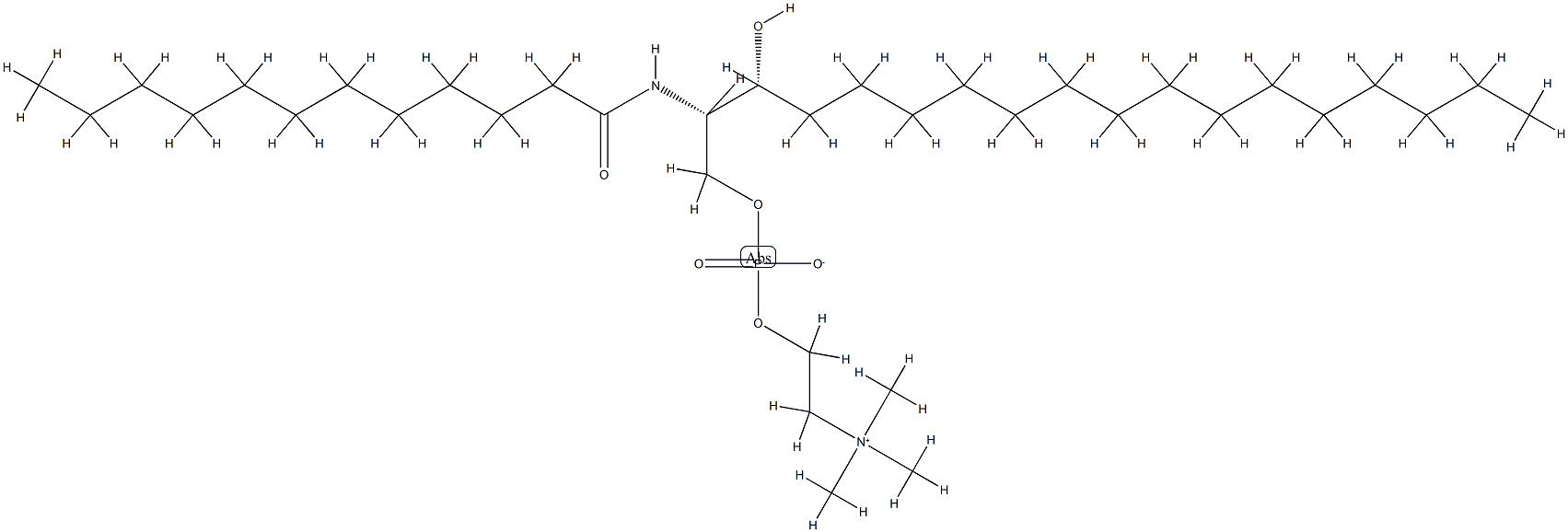N-LAUROYL-D-ERYTHRO-SPHINGANYLPHOSPHORYLCHOLINE;12:0 DIHYDRO SM (D18:0/12:0)