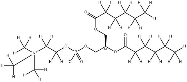 1,2-DIHEXANOYL-D22-SN-GLYCERO-3-PHOSPHOCHOLINE-1,1,2,2-D4-N,N,N-TRIMETHYL-D9;06:0 PC-D35