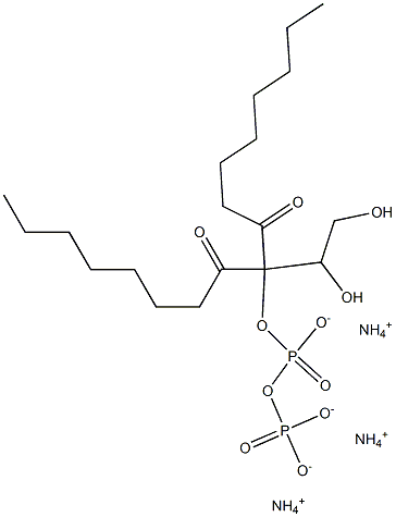 DIOCTANOYLGLYCEROL PYROPHOSPHATE (AMMONIUM SALT);08:0 DGPP