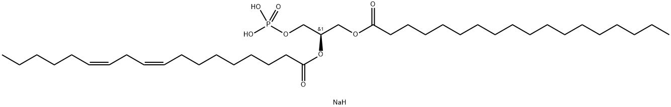 1-STEAROYL-2-LINOLEOYL-SN-GLYCERO-3-PHOSPHATE (SODIUM SALT);18:0-18:2 PA