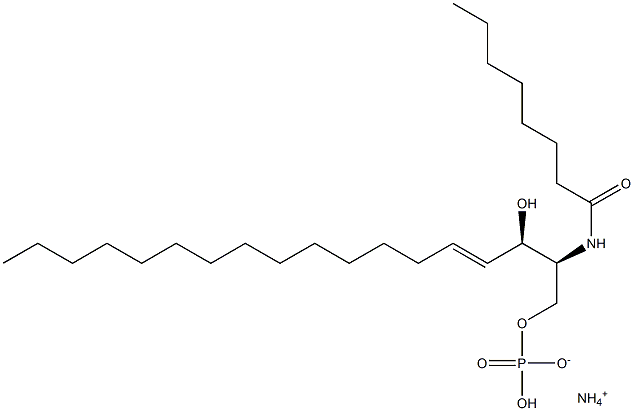 N-OCTANOYL-CERAMIDE-1-PHOSPHATE (AMMONIUM SALT);C8 CERAMIDE-1-PHOSPHATE (D18:1/8:0)