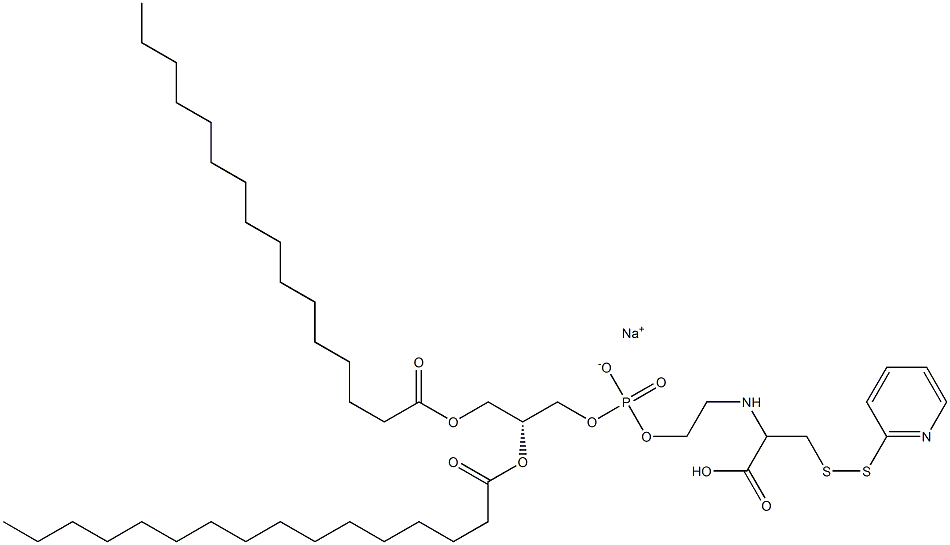 1,2-DIPALMITOYL-SN-GLYCERO-3-PHOSPHOETHANOLAMINE-N-[3-(2-PYRIDYLDITHIO)PROPIONATE] (SODIUM SALT);16:0 PDP PE