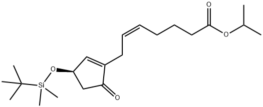 7-[(3R)-3-叔丁基二甲硅氧基-5-羰基-1-环戊烯-1-基]-5(Z)-庚烯酸异丙酯