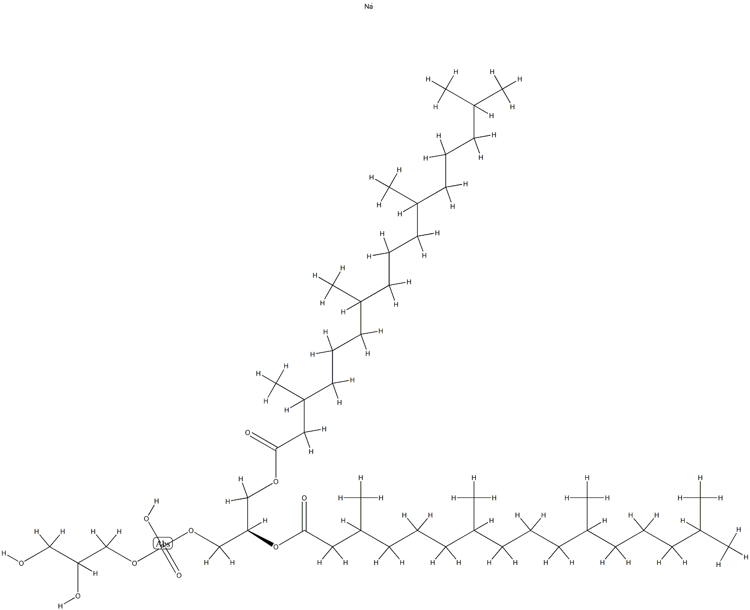 1,2-DIPHYTANOYL-SN-GLYCERO-3-PHOSPHO-(1'-RAC-GLYCEROL) (SODIUM SALT);4ME 16:0 PG