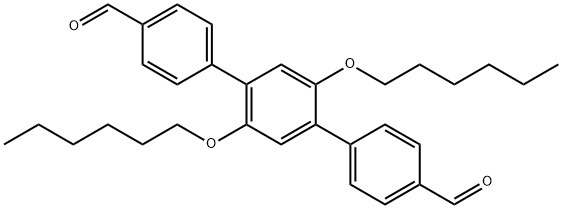 [[1,1':4',1''-TERPHENYL]-4,4''-DICARBOXALDEHYDE, 2',5'-BIS(HEXYLOXY)-]