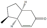 5H-Inden-5-one,1,2,3,3a,4,7a-hexahydro-1-methyl-,(1R,3aR,7aR)-rel-(9CI)