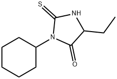 4-Imidazolidinone,3-cyclohexyl-5-ethyl-2-thioxo-(9CI)