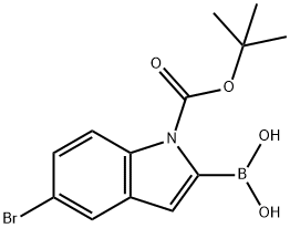 1-BOC-5-溴吲哚-2-硼酸