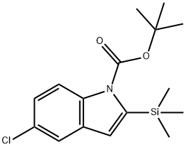1-BOC-5-CHLORO-2-TRIMETHYLSILANYL-INDOLE