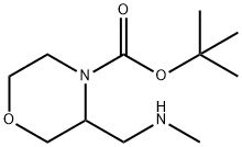 tert-butyl 3-((methylamino)methyl)morpholine-4-carboxylate
