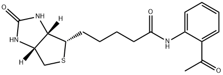 1H-Thieno[3,4-d]iMidazole-4-pentanaMide, N-(2-acetylphenyl)hexahydro-2-oxo-, (3aS,4S,6aR)-