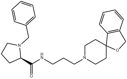 (2R)-1-苄基-N-(3-螺[异苯并呋喃-1(3H),4'-哌啶]-1'-丙基)-2-吡咯烷甲酰胺