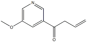 3-Buten-1-one,1-(5-methoxy-3-pyridinyl)-(9CI)