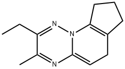 Cyclopenta[5,6]pyrido[1,2-b][1,2,4]triazine, 2-ethyl-6,7,8,9-tetrahydro-3-methyl- (9CI)