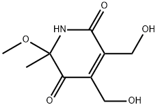 2,5-Pyridinedione, 1,6-dihydro-3,4-bis(hydroxymethyl)-6-methoxy-6-methyl- (9CI)