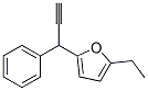 Furan, 2-ethyl-5-(1-phenyl-2-propynyl)- (9CI)