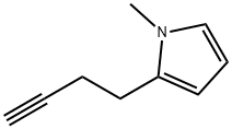 1H-Pyrrole,2-(3-butynyl)-1-methyl-(9CI)