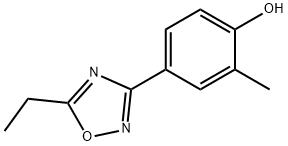 Phenol, 4-(5-ethyl-1,2,4-oxadiazol-3-yl)-2-methyl- (9CI)