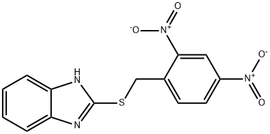 2-(2,4-DINITROBENZYLTHIO)-1H-BENZO[D]IMIDAZOLE