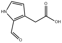 1H-Pyrrole-3-acetic acid, 2-formyl- (9CI)