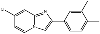 7-氯-2-(3,4-二甲苯基)-咪唑并[1,2-A]吡啶