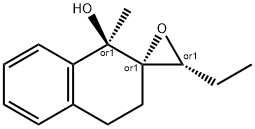 Spiro[naphthalene-2(1H),2-oxiran]-1-ol, 3-ethyl-3,4-dihydro-1-methyl-, (1R,2S,3R)-rel- (9CI)