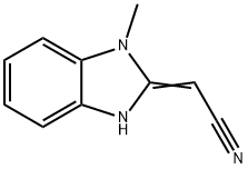 Acetonitrile, (1,3-dihydro-1-methyl-2H-benzimidazol-2-ylidene)- (9CI)
