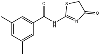 Benzamide, N-(4,5-dihydro-4-oxo-2-thiazolyl)-3,5-dimethyl- (9CI)
