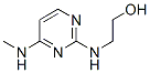 Ethanol, 2-[[4-(methylamino)-2-pyrimidinyl]amino]- (9CI)