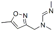 Methanimidamide, N,N-dimethyl-N-[(5-methyl-3-isoxazolyl)methyl]- (9CI)