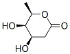 D-lyxo-Hexonic acid, 2,6-dideoxy-, delta-lactone (9CI)