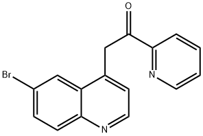 2-(6-溴喹啉-4-基)-1-(吡啶-2-基)乙酮