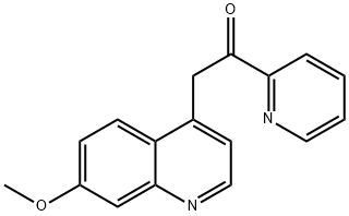 2-(7-甲氧基喹啉-4-基)-1-(吡啶-2-基)乙酮