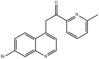 Ethanone, 2-(7-broMo-4-quinolinyl)-1-(6-Methyl-2-pyridinyl)-