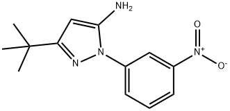 2-(3-nitrophenyl)-5-tert-butyl-2H-pyrazol-3-yl-amine