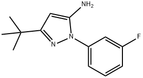 5-叔丁基-2-(3-氟-苯基)-2H-吡唑-3-基胺