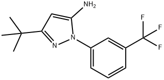 3-(TERT-BUTYL)-1-(3-(TRIFLUOROMETHYL)PHENYL)-1H-PYRAZOL-5-AMINE