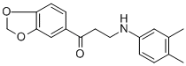 1-(1,3-BENZODIOXOL-5-YL)-3-(3,4-DIMETHYLANILINO)-1-PROPANONE