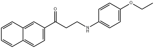 3-(4-ETHOXYANILINO)-1-(2-NAPHTHYL)-1-PROPANONE