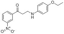 3-(4-ETHOXYANILINO)-1-(3-NITROPHENYL)-1-PROPANONE