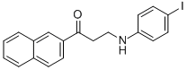 3-(4-iodoanilino)-1-(2-naphthyl)-1-propanone