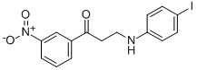 3-(4-IODOANILINO)-1-(3-NITROPHENYL)-1-PROPANONE