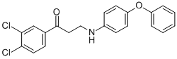 1-(3,4-DICHLOROPHENYL)-3-(4-PHENOXYANILINO)-1-PROPANONE