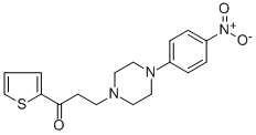 3-[4-(4-NITROPHENYL)PIPERAZINO]-1-(2-THIENYL)-1-PROPANONE