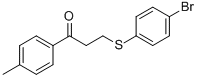 3-[(4-BROMOPHENYL)SULFANYL]-1-(4-METHYLPHENYL)-1-PROPANONE