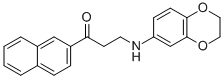3-(2,3-DIHYDRO-1,4-BENZODIOXIN-6-YLAMINO)-1-(2-NAPHTHYL)-1-PROPANONE