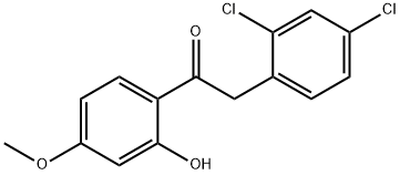 2-(2,4-DICHLOROPHENYL)-1-(2-HYDROXY-4-METHOXYPHENYL)ETHANONE